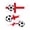 J*10, variant on CHELIASD 10PCS Football Wall Decal Sticker, Removable Wall Decoration, DIY Sticker Mural Sets for Kids & Living Room Football Fans Home Decor