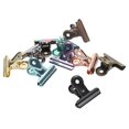 thumbnail image 1 of Colored Hinge Clips Dustproof Rustproof Electroplated Metal for Photos Files with Small Hanging Paper Clamps, 1 of 7