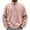 Z01-Pink, variant on Momasggi Quarter Zip Sweatshirts for Men Big and Tall Long Sleeve Lapel Pullover Tops Loose Fit Drop Shoulder Sweatshirts Oversized Sweatshirt Black 3XL