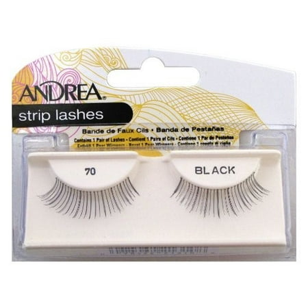 Andrea False Eyelashes, Style 70, Black
