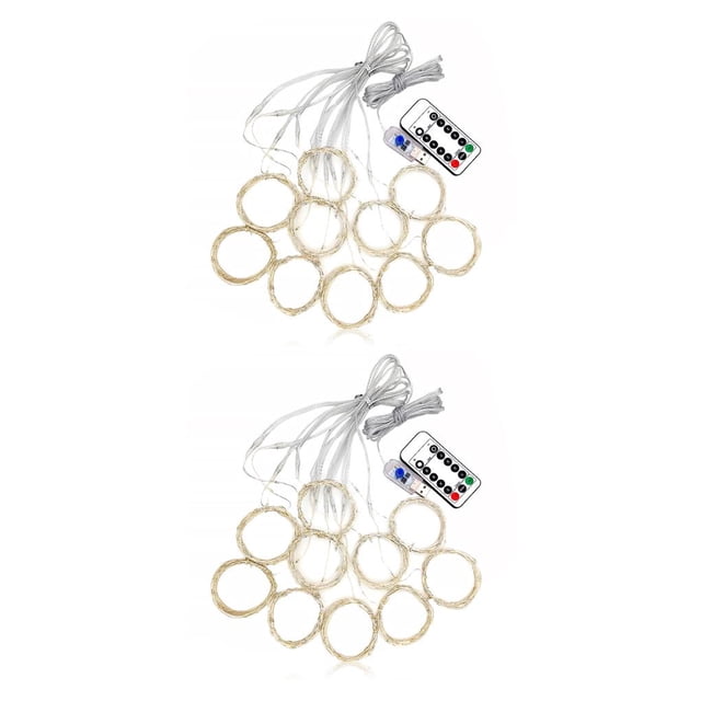 Advancent Merry Lights String LED Cortina Lámpara Decoración Jardín Type1 NO1