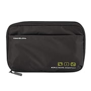 Travelon World Travel Essentials Tech Organizer, Black