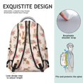 thumbnail image 5 of Mixed Breed Dog and Floral Backpack for School, Cute School Bag with Adjustable Shoulder Straps and Padded Back, 15.3"x11"x7.1", 5 of 5