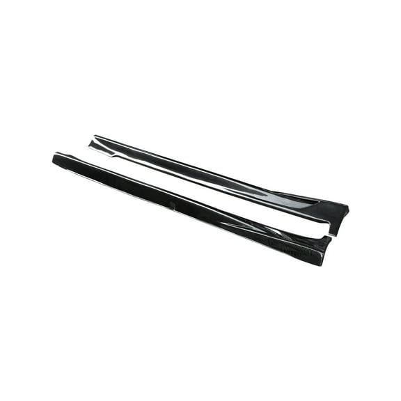 NINTE Side Skirt Panels Extension for 2014-2023 Infiniti Q50 Carbon Fiber Look Trim A Pair