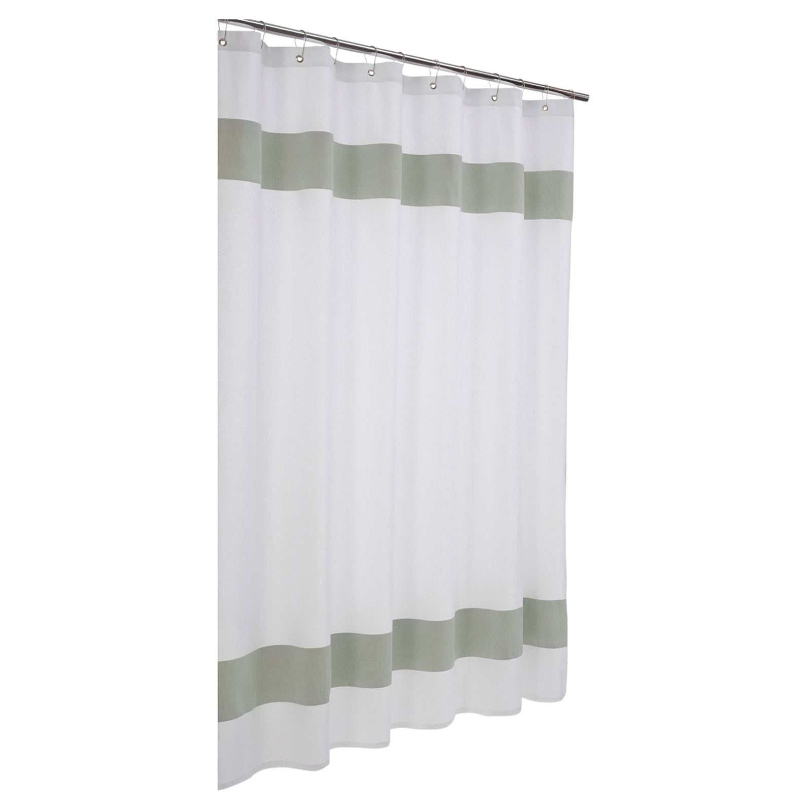 Enchante Home Unique Turkish Cotton Shower Curtain