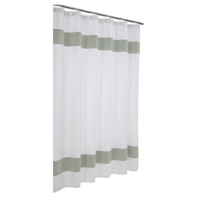 Enchante Home Unique Turkish Cotton Shower Curtain