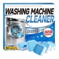 thumbnail image 3 of Washing Machine Cleaner Tablets, Deep Clean Deodorizer for Front & Top Load Washers, Removes Limescale Odor Residue, 24 Pack, 3 of 6