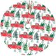 thumbnail image 1 of Falda de árbol de Navidad de 48 pulgadas, adornos navideños a cuadros de Búfalo, rojo, verde y dorado, para fiestas, interiores y exteriores, 1 of 4