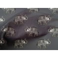 thumbnail image 4 of oneOone Cotton Poplin Fabric Elephant Block Decor Fabric Printed BTY 56 Inch Wide, 4 of 4