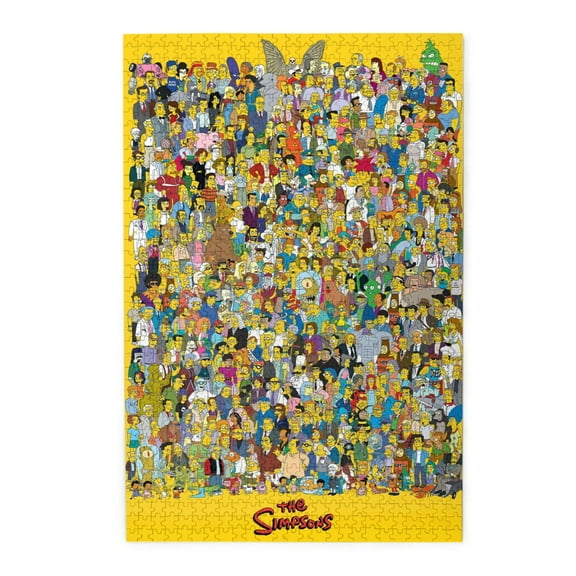 1000pcs The Simpsons Jigsaw Puzzles Cartoon Anime Picture Puzzle Birthday Present Game For Teen And Adults