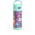 thumbnail image 3 of Thermos Stainless Steel FUNtainer Water Bottle with Straw, Gaby's Dollhouse, 14 Fluid Ounces, 3 of 9