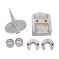 thumbnail image 1 of Kit De ánodo De Aluminio, Kit De ánodo Marino De Fácil Instalación 888756Q02 Para Unidades MR Alpha One 1984-1990, 1 of 7