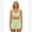 Light Green, variant on IBTOM CASTLE Womens Workout Sets Color Block Sports Bra Matching High Waist Shorts 2 Piece Gym Yoga Pilates Outfits Black