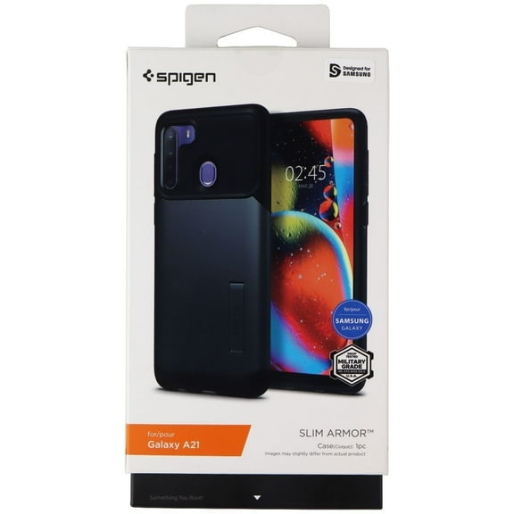 Spigen Slim Armor Series Case for Samsung Galaxy A21 - Black