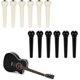 thumbnail image 1 of 12 clavijas para puente de guitarra, clavijas para guitarra, clavijas para guitarra acústica, clavijas para guitarra folk, para accesorios de reemplazo de cuerdas, 1 of 5