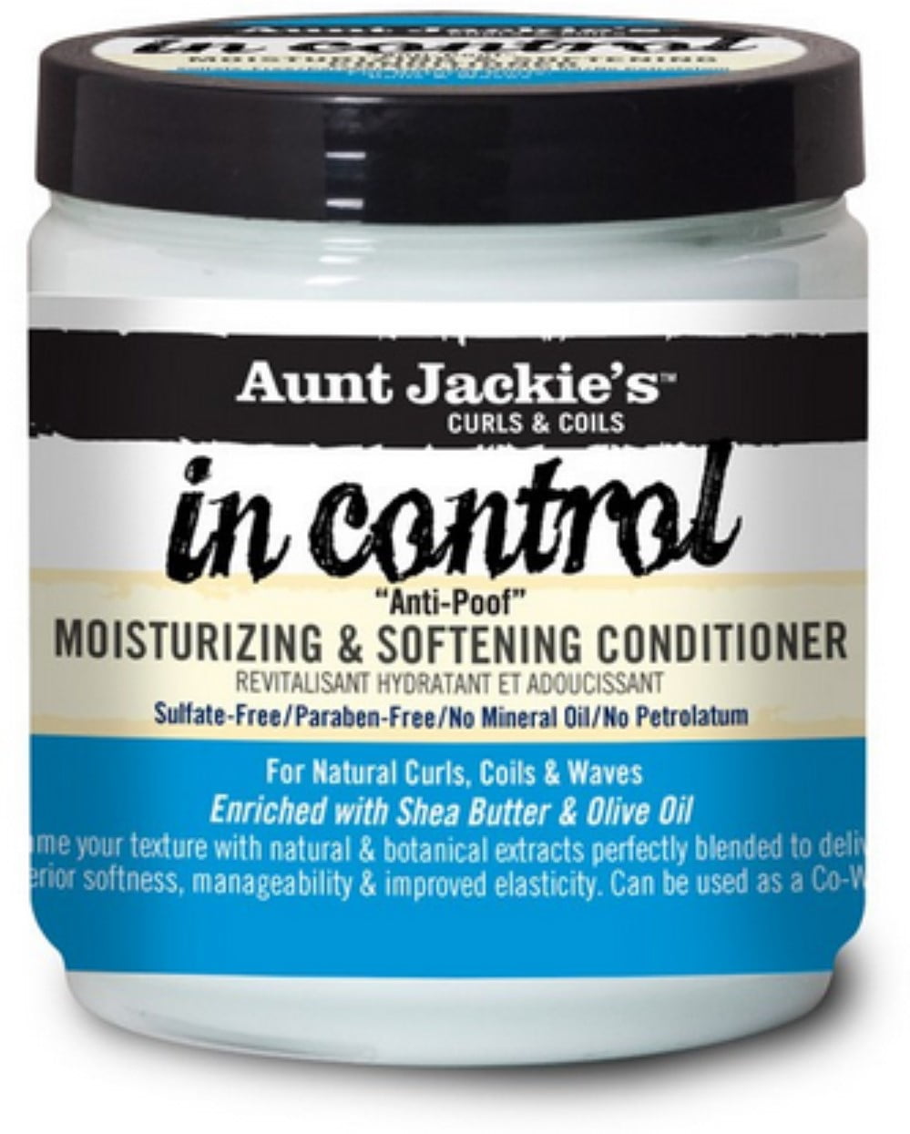 AUNT JACKIE'S In Control Moisturizing & Softening Conditioner (15oz) AUNT JACKIE'S In Control Moisturizing & Softening Conditioner (15oz)