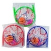 Giggle Time Basketball Game Assortment - (12) Pieces - Assorted Colors - for Kids, Boys and Girls, Party Favors, Piñata Stuffers, Children?s Gift Bags, Carnival Prizes