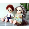 thumbnail image 4 of Moda 16cm 6 "1:12 13 Muñeca de Articulada con Ropa Cabello DIY - Vestido CUTICAT Muñeca de 6 pulgadas, 4 of 6