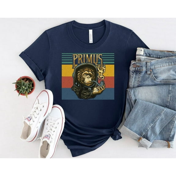 Primus Astro Monkey T Shirt, Rock Music Shirt, Gift For Men And Women