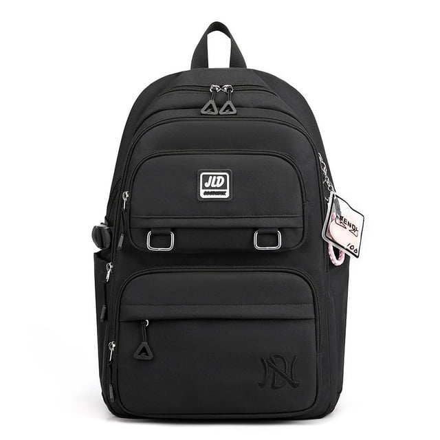 Mochila de viaje sencilla de gran capacidad, ligera, informal, para niñas, para estudiantes de secundaria y preparatoria
