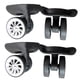 thumbnail image 5 of Ruedas de maleta de repuesto giratorio 360 Sunnimix 2 piezas negro, 5 of 7