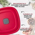 thumbnail image 3 of 3/5/7 Cup Replacement Lids for Rubbermaid Food Storage Containers Steam Vent (4-Pack, Red)$$Home Decor, Kitchen, & Other, 3 of 8