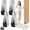 4PCS, variant on Vertical Track Roller Wheel - Heavy Duty 110LBS Sliding Door Bottom Guide (2PCS)