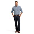 thumbnail image 4 of Pantalones American Chino IZOD para Hombre, Corte Recto, Frente Plano, Azul Marino, 4 of 6