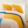 thumbnail image 2 of Makers Collective Modshapes Pink 3-Piece Quilt Set, King, 2 of 10