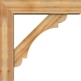 thumbnail image 3 of Ekena Millwork 8"W x 36"D x 36"H Olympic Block Rough Sawn Bracket w/ Offset Brace, Western Red Cedar, 3 of 25