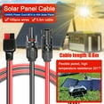 thumbnail image 5 of Amdohai Solar Panel Cable Connector Portable 12AWG Power Cord MC4 to 45A Solar Panel Adapter Solar Connectors Extension Cable for Solar Panel, 5 of 5