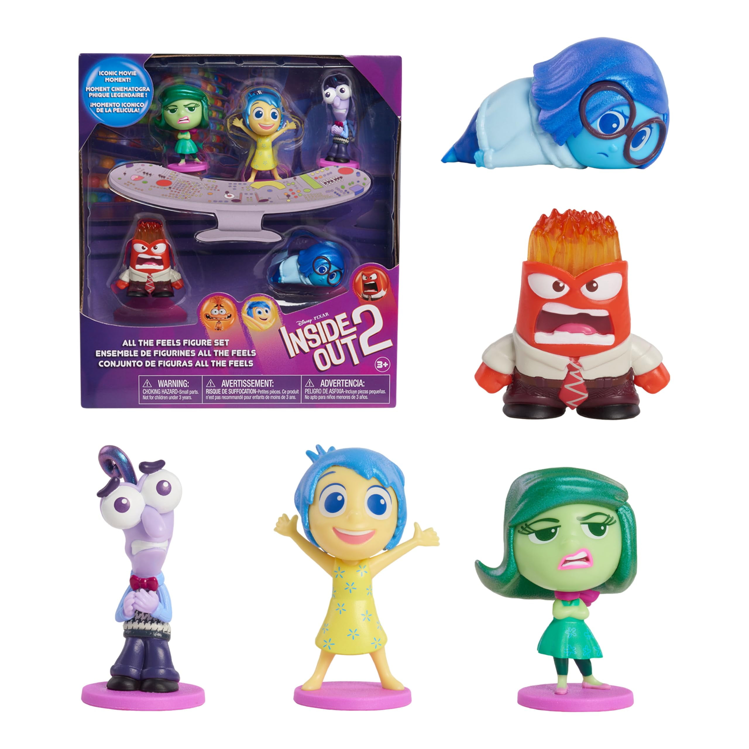Set de Figuras de Juguete Just Play Inside Out Feels