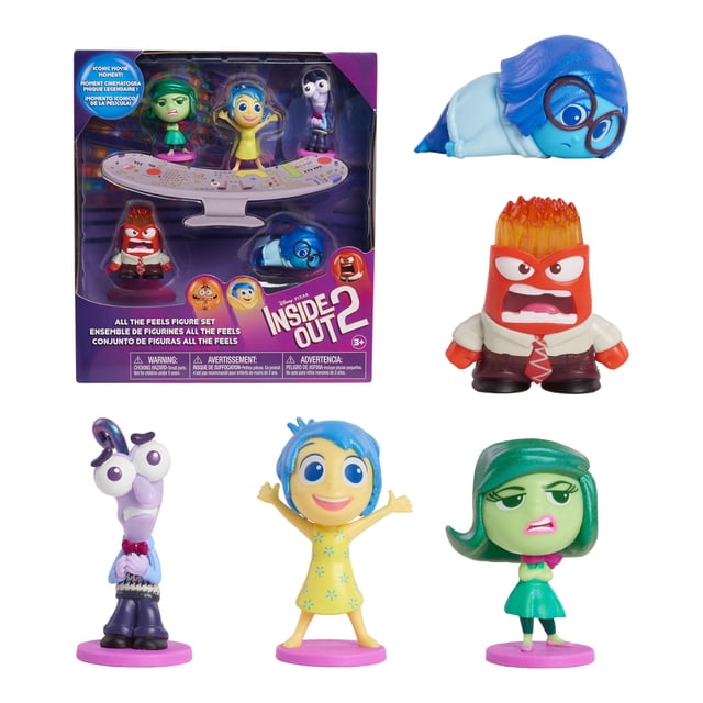 Set de Figuras de Juguete Just Play Inside Out 2 Feels