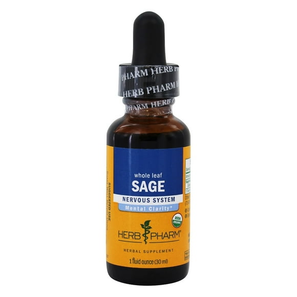 Herb Pharm - Whole Leaf Sage Liquid Extract for the Nervous System - 1 fl. oz.