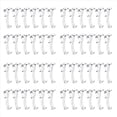 thumbnail image 1 of 2.5 Inch Valance Clips Window Blind Clips Clear Plastic Valance Retainer Holder Hidden Valance Clips(48 Pieces),48 x Valance Clips,Transparent, 1 of 6