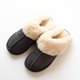 thumbnail image 1 of Zapatillas de casa para parejas de algodón con boca de lana cálida a la moda de otoño e invierno, zapatillas de algodón de felpa con fondo grueso antideslizantes, 1 of 6