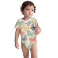 thumbnail image 3 of Balery Butterfly Pattern Baby Climbing Clothes Infant Bodysuit Cute Infant Bodysuit Baby Romper-3 Months, 3 of 7