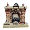 thumbnail image 1 of Muebles de escena en miniatura con chimenea para exhibición en ventana, modelo de bricolaje, estilo A, 1 of 4