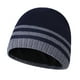 thumbnail image 1 of Qarigey Gorros de lana de punto de invierno Gorros de protección de calavera a rayas Jersey informal Gorro al aire libre Regalos deportivos Esquí Sombreros azul marino Qarigey AP010036-03, 1 of 6