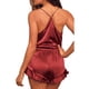 thumbnail image 3 of Conjunto de ropa de dormir de pieza, conjunto de pijamas de camisola para mujer Conjunto de pijamas de camisola Conjunto de ropa de dormir de camisola mejor en su clase, 3 of 5