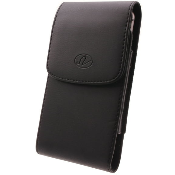 Leather Case Belt Clip for Samsung Galaxy S24 Plus - Holster Cover Pouch Vertical Carry