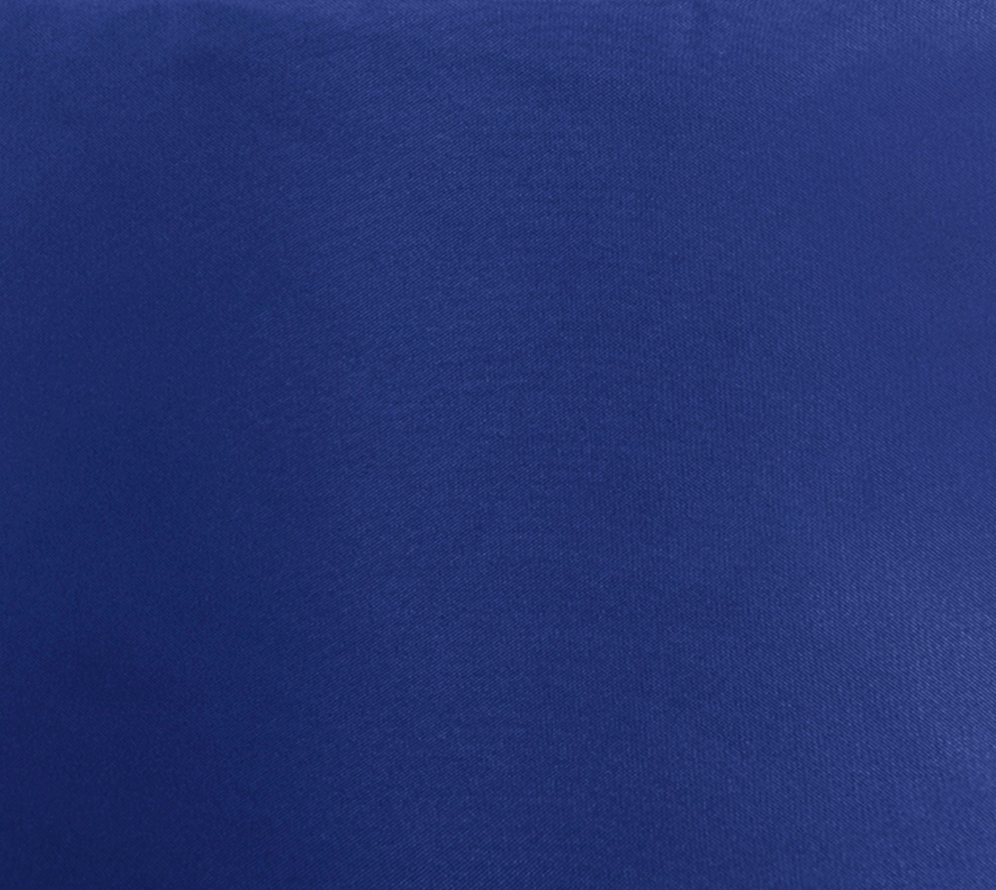 Gouchee Home Dotcom Brava Ottoman Pouf – Electric Blue Water-Repellent Round Bean Bag Footstool with Polystyrene Beads, Made in Canada, Stylish & Lightweight for Living Room or Bedroom