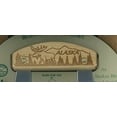 thumbnail image 2 of 8" Block Ulu Bowl Set Birch Handle Roaming Moose, 6.25" Inupiat Blade, 2 of 2