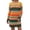 #Green 1, variant on Vynhevius Womens Colorful Striped Sweater Dress Crew Neck Long Sleeve Casual Mini