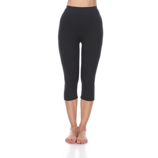 White Mark - Women's Capri Leggings - Walmart.com - Walmart.com