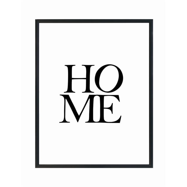 Cuadro 11X14 Mate Home 3