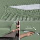 thumbnail image 5 of Juego de 3 Fundas Cubre Sala - Tejido Jacquard Elástico Fácil Lavado. Ideal para Proteger Tus Muebles - Protector de sillón - Sofa Cover (Marfil (Afelpado)), 5 of 7