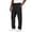 Black, variant on Men's High Rise Straight Leg Softshell Cargo Pants Waterproof Windproof Stain Resistant Multi-Pocket Outdoor Hiking Trousers Polyester Elastic Waist for Camping Daily Wear