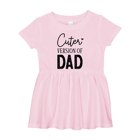Inktastic Cuter Version of Dad Girls Baby Dress