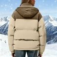 thumbnail image 4 of Parka Décontractée à Manches Longues avec Capuche et Col Montant à Fermeture Éclair pour Femmes, 4 of 9
